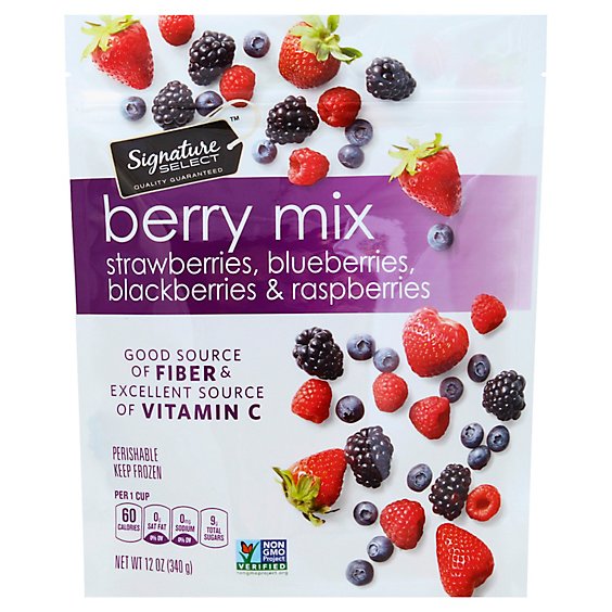 Signature SELECT Berries Whole Mixed - 12 Oz