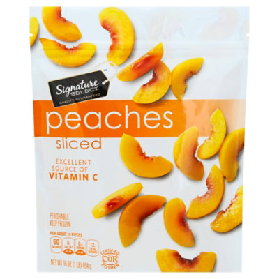 Signature SELECT Peaches Sliced - 16 Oz