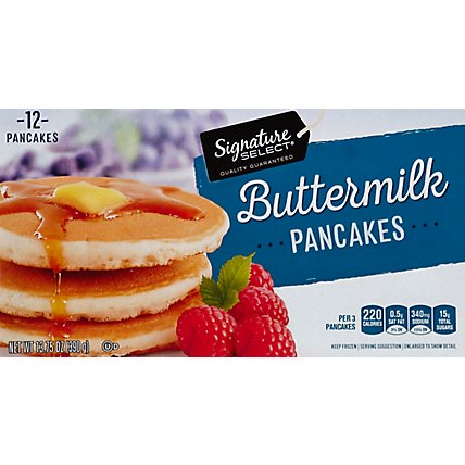 Signature SELECT Pancakes Buttermilk - 13.75 Oz - Image 2