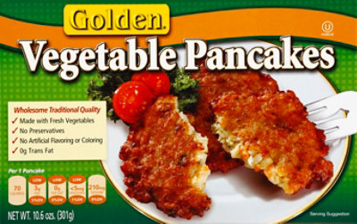 Golden Pancakes Vegetable 8 Count - 10.6 Oz - Image 2