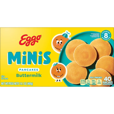 Eggo Mini Frozen Pancakes Breakfast Original 40 Count - 14.1 Oz - Image 8