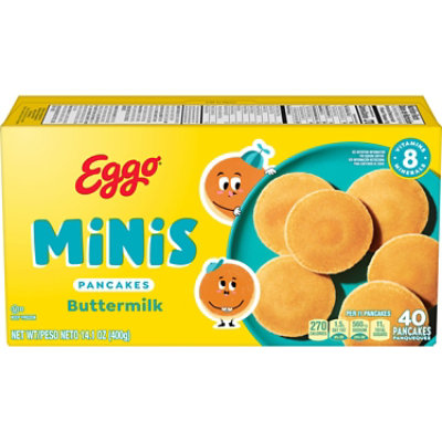 Eggo Mini Frozen Pancakes Breakfast Original 40 Count - 14.1 Oz - Image 1