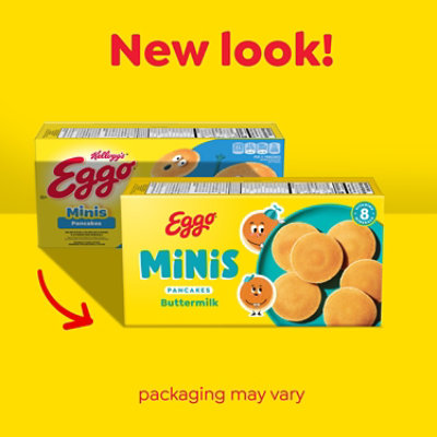 Eggo Minis Frozen Pancake Bites Original Frozen Breakfast 40 Count - 14.1 Oz - Image 2