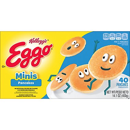 Eggo Mini Frozen Pancakes Breakfast Original 40 Count - 14.1 Oz - Image 5