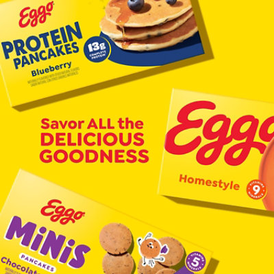 Eggo Mini Frozen Pancakes Breakfast Original 40 Count - 14.1 Oz - Image 7