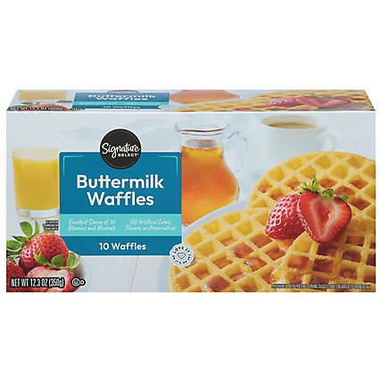 Signature SELECT Waffles Buttermilk - 12.3 Oz - Image 2