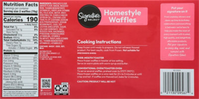 Signature SELECT Homestyle Waffles - 12.3 Oz - Image 6