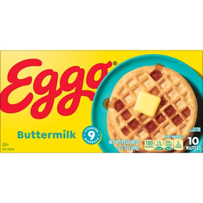 Eggo Buttermilk Frozen Breakfast Waffles 10 Count - 12.3 Oz - Image 8