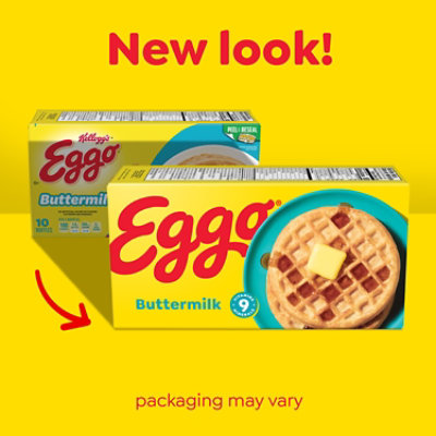 Eggo Buttermilk Frozen Breakfast Waffles 10 Count - 12.3 Oz - Image 2