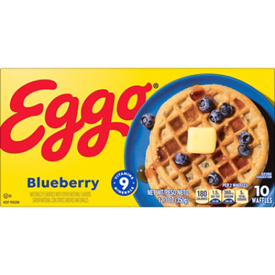 Eggo Frozen Blueberry Breakfast Waffles 10 Count - 12.3 Oz - Image 8