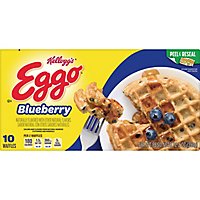 Eggo Frozen Blueberry Breakfast Waffles 10 Count - 12.3 Oz - Image 4