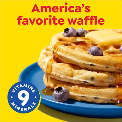 Eggo Frozen Waffles Blueberry Frozen Breakfast 10 Count - 12.3 Oz - Image 6