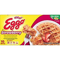 Eggo Strawberry Frozen Breakfast Waffles 10 Count - 12.3 Oz - Image 4