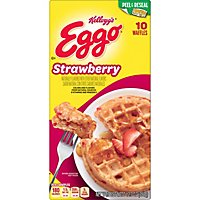 Eggo Strawberry Frozen Breakfast Waffles 10 Count - 12.3 Oz - Image 5