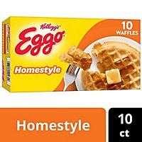 Eggo Homestyle Frozen Breakfast Waffles 10 Count - 12.3 Oz - Image 2