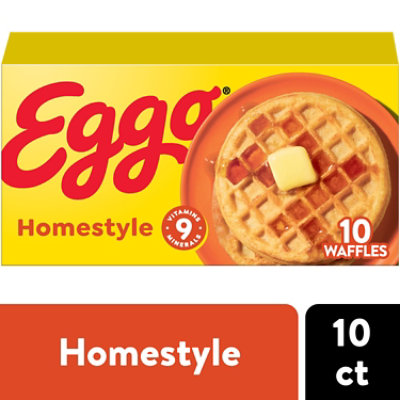 Eggo Homestyle Frozen Breakfast Waffles 10 Count - 12.3 Oz - Image 1