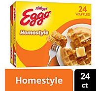 Eggo Homestyle Frozen Breakfast Waffles 24 Count - 29.6 Oz