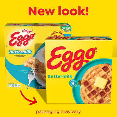 Eggo Frozen Waffles Buttermilk Frozen Breakfast 24 Count - 29.6 Oz - Image 2