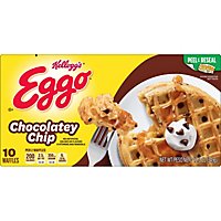 Eggo Chocolatey Chip Frozen Breakfast Waffles 10 Count - 12.3 Oz - Image 4