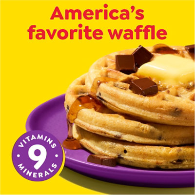 Eggo Chocolatey Chip Frozen Breakfast Waffles 10 Count - 12.3 Oz - Image 6