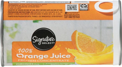 Signature SELECT Juice Orange Orignal - 12 Fl. Oz. - Image 5