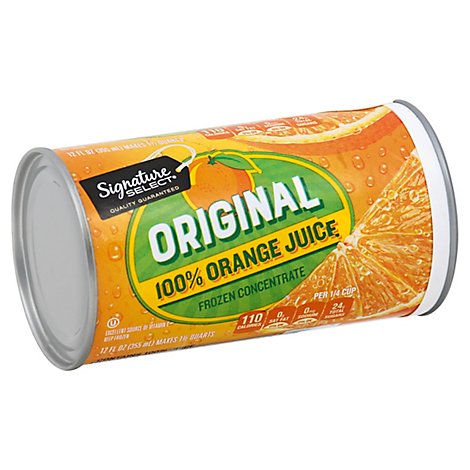 Signature SELECT Juice Orange Orignal - 12 Fl. Oz.