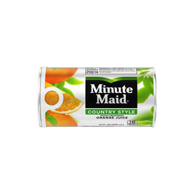 Minute Maid Country Style Orange Juice Can - 12 Fl. Oz.
