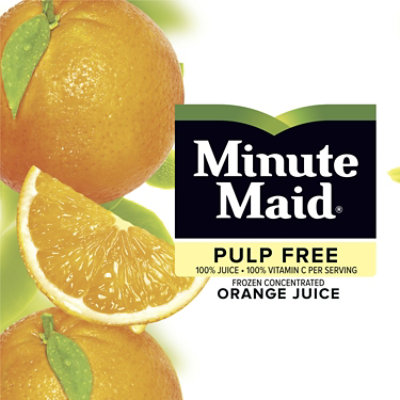 Minute Maid Premium Juice Frozen Concentrated Orange Pulp Free - 12 Fl. Oz.
