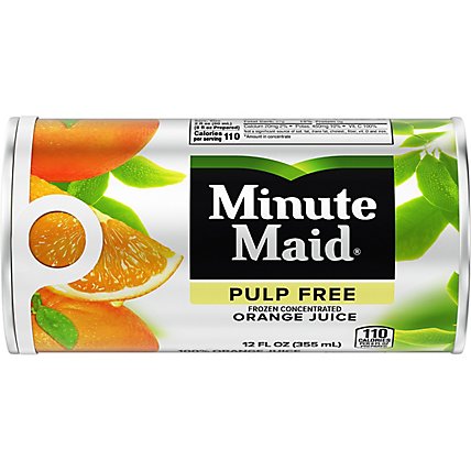 Minute Maid Premium Juice Frozen Concentrated Orange Pulp Free - 12 Fl. Oz. - Image 2