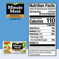 Minute Maid Premium Juice Frozen Concentrated Orange Original - 12 Fl. Oz. - Image 4