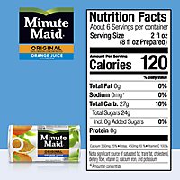 Minute Maid Premium Juice Frozen Concentrated Orange With Added Calcium - 12 Fl. Oz. - Image 4