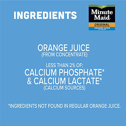 Minute Maid Premium Juice Frozen Concentrated Orange With Added Calcium - 12 Fl. Oz. - Image 5