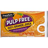 Signature SELECT Juice Orange Pulp Free - 12 Fl. Oz. - Image 2