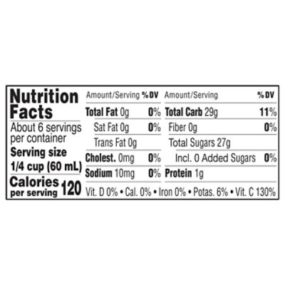Dole Juice 100% Orange Peach Mango With Vitamin C - 12 Fl. Oz. - Image 3