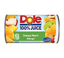Dole Juice 100% Orange Peach Mango With Vitamin C - 12 Fl. Oz.