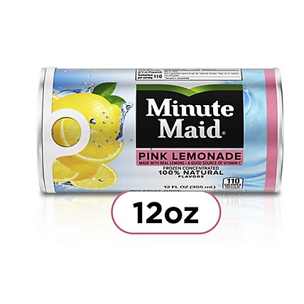 Minute Maid Premium Juice Frozen Concentrated Pink Lemonade - 12 Fl. Oz. - Image 1