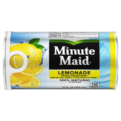 Minute Maid Juice Premium Lemonade Frozen Concentrated - 12 Fl. Oz.