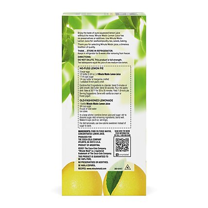 Minute Maid Juice Premium Lemon From Concentrate - 7.5 Fl. Oz. - Image 3