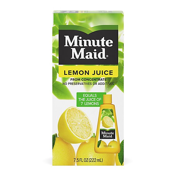 Minute Maid Juice Premium Lemon From Concentrate - 7.5 Fl. Oz.