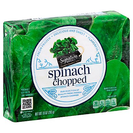Signature SELECT Spinach Chopped - 10 Oz - Image 1