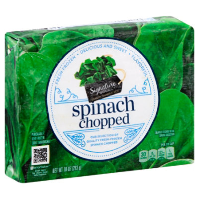Signature SELECT Chopped Spinach - 10 Oz