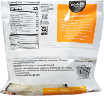 Signature SELECT Onions Chopped - 12 Oz - Image 6