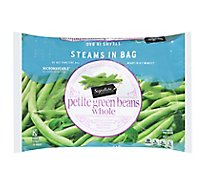 Signature SELECT Beans Green Steam In Bag - 12 Oz