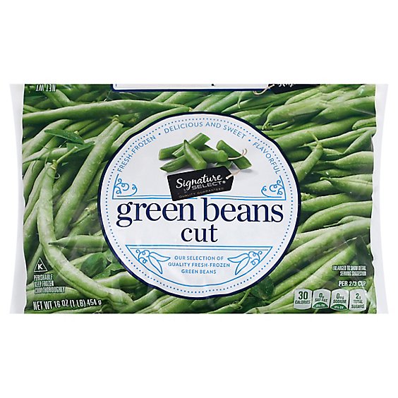 Signature SELECT Beans Green Cut - 16 Oz