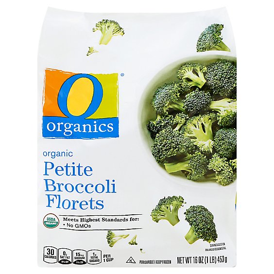 O Organics Organic Petite Broccoli Florets - 16 Oz