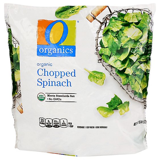 O Organics Organic Spinach Chopped - 16 Oz