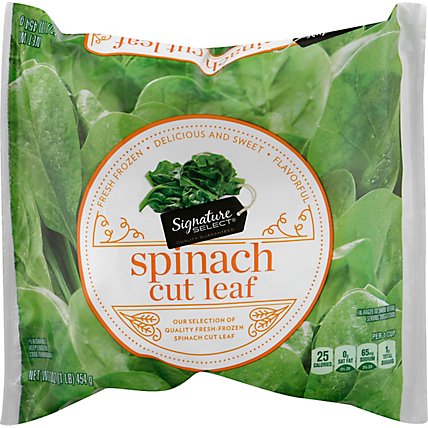 Signature SELECT Spinach Cut Leaf - 16 Oz - Image 2
