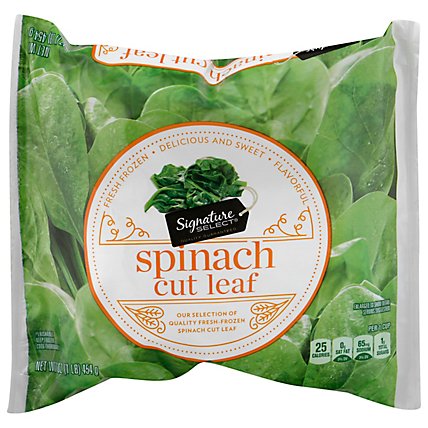 Signature SELECT Spinach Cut Leaf - 16 Oz - Image 1