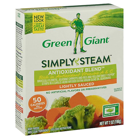 Green Giant Steamers Vegetable Blend Antioxidant Blend Lightly Sauced - 7 Oz