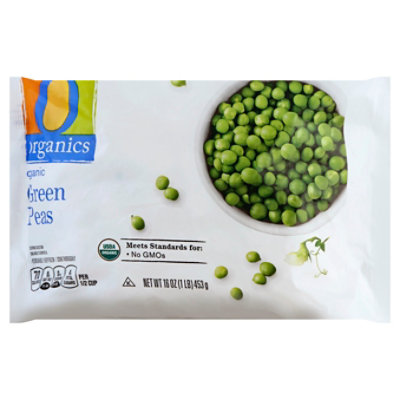O Organics Organic Peas Green - 16 Oz